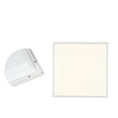 LED Panel Light 595X595 T-Shaped Keel Aluminum SMD2835 Modern Home Office High Brightness IP33 3-Year Recessed Mount Anti-Glare