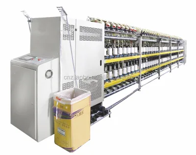 2024 LONGBOW Manufacturer KS-160A Rubber Latex Thread Making Socks Mechanical Double Yarn Covering Machine