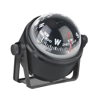 12V Boat Compass Nautical Compass With Electronic LED Light Navigation Positioning Auto Accessories