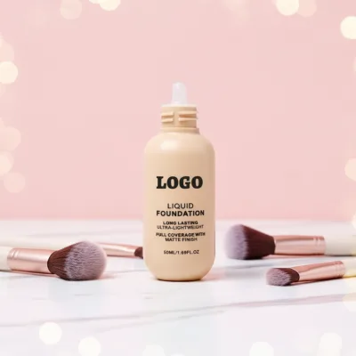 Moisturizing Liquid Foundation Hydrating Face Makeup Brightening BB CC Cream Smooth Finish Skin Care Cosmetic OEM Custom