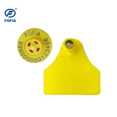 Wholesale Anti-shedding With Number Round Pig Sheep Ear Tag Goat Sows Ear Rings Sheep Ear Signage