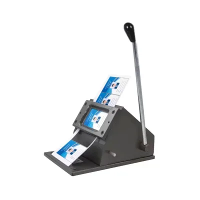 Business Card Name Cutter PVC Plastic Die Cutting Machine Paper Cutting Device