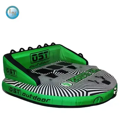 Inflatable Floating Rider Rope Bundle Towable Tube for Boating Water Sports