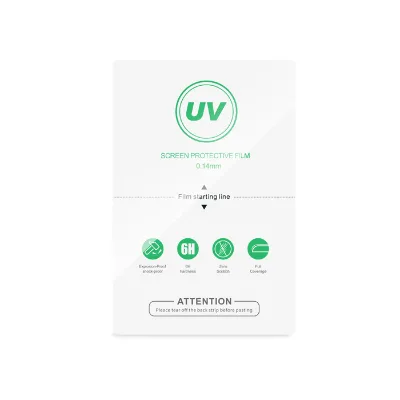 Cedle Factory Ultra Low Price New 0.14mm UV Clear Hydrogel Film for Phone Screen Protector Hydrogrl Film