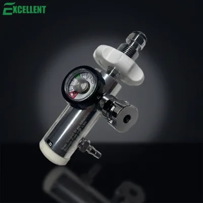 Medical Bullnose Oxygen Regulator with France Socket for Oxygen Cylinder Medical France Socket 25L