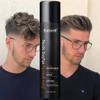 400ml Factory Hot Sale OEM Custom Logo Hair Spray With Odourless Styling Hair Spray Personal Hair Spray for Wholesale Dealers