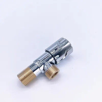 All-Copper Universal Tooth Angle Valve for Hot Cold Water Large Flow Ceramic Valve Core Thickened Explosion-Proof for Hotels