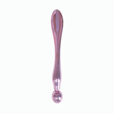 Pink Zinc Alloy Eye Cream Stick Eye Massage Tool for Eye Relaxation Soothing