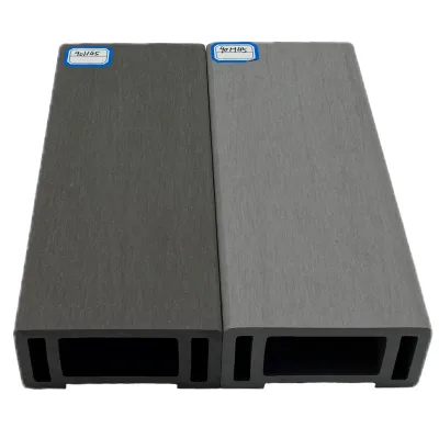 Maintenance-free Co-extruded WPC Handrail Modern Outdoor Guardrail for Stair & Balcony DECHO 90H45