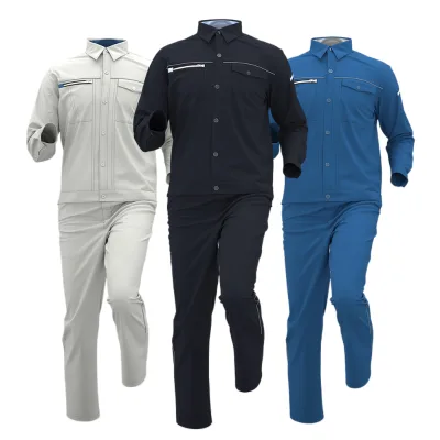 OEM Workwear and Pants Skin Friendly Work Scrubs Uniforms for Men Industrial Working Clothes Overalls Breathable Summer