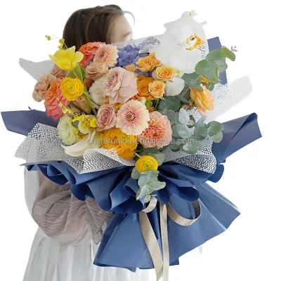 Fresh Flower Paper Bouquet Storage Florist Packaging Paper Wedding Party Valentine's Day Birthday Mother's Day Gift Wrap Paper