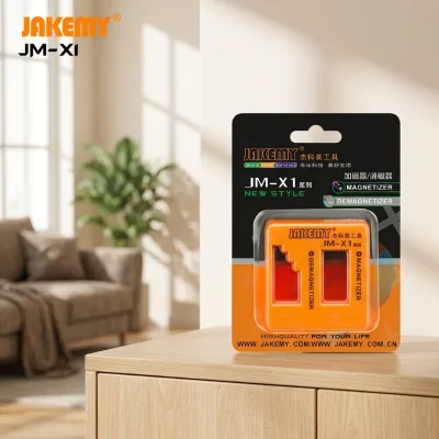 JAKEMY Mini Magnetic Screwdriver Charger Demagnetizer with Plastic Handle for DIY Phone Repair OEM/ODM Service in Seconds