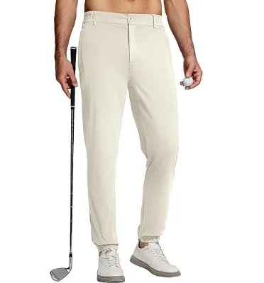 Customized Quick Dry Pants Men's Pants Casual Sweatpants Office Formal Men's Spandex/Polyester Quick Dry Comfortable Golf Pants