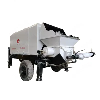 Wet Mixed Concrete Pumps Shotcrete Pump Machine Concrete Pumping Concrete Surface Spraying Gunit