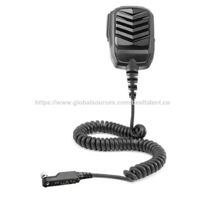 Two-way Radio Waterproof Microphone Speaker with Water-resistant