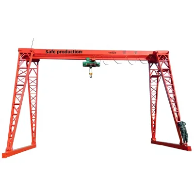 Customized Electric Gantry Crane for Indoor/Outdoor Use Featuring 10-Ton 10-31m Span Ground Remote Control 4-Year Warranty