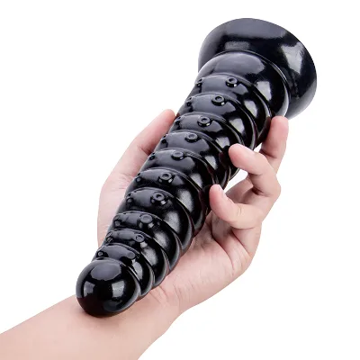 Black Realistic Dildo for Women Super Long Anal Plug Sex Toys for Lesbians PVC Material Butt Plug Female Masturbator