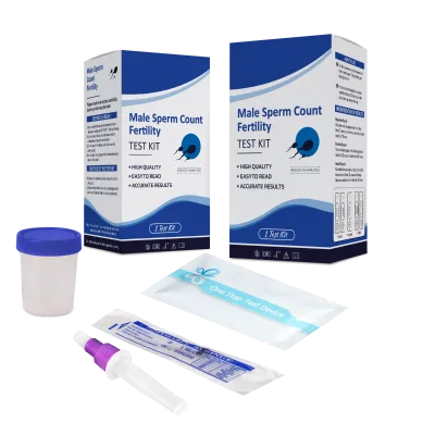 Sperm Density Test Kit Easy to Use Manual Male Sperm Count Fertility Test Kit with 99.6% Accuracy for Hygiene and Health