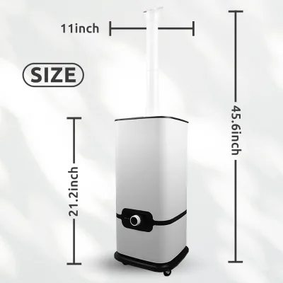 16L Large Capacity Big Space Commercial Office Room Hocl Heavy Fog Industrial Ultrasonic Fogger Air Humidifiers for Home