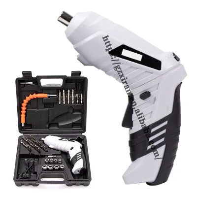 3.6V Electric Screwdriver Waterproof Handle Cordless DIY Rechargeable Hand Drill for Home Disassemble and Install Furniture