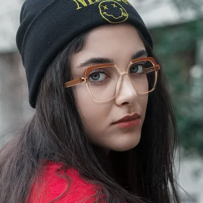 Women Men Blue Light Blocking Glasses Vintage Eyeglasses Frame Oversize Optical Oculos Computer Gaming Eye Glasses Clear Gafas