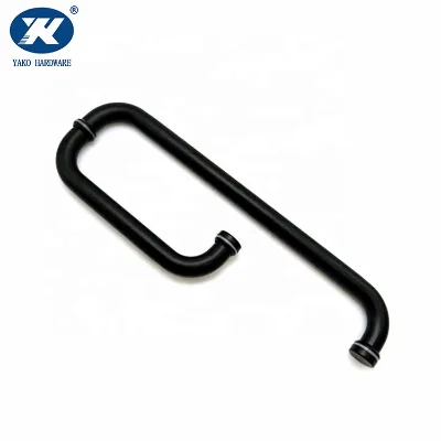 Shower Door Handle Stainless Steel Bathroom Handle Pull Sliding Glass Door Replacement Handle Set