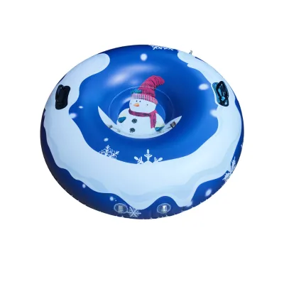 BeiLe Circular PVC Inflatable Sled Model Origin-Multi-pattern Printing-Factory Wholesale-Popular in Winter