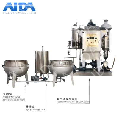 Mini Jelly Bean Candy Making Machine /pectin Gummy Production Line Soft Jelly Candy Depositor for Candy Factory