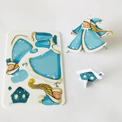 Factory Custom PP Ecofriendly Material 3d PP Puzzle Toys for Kids