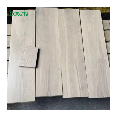 Bowin Floor ABCD Grade T&G Oak Oak Timber Grey Colour Herringbone Hardwood Flooring UV Lacquered Eco-Friendly for Villa