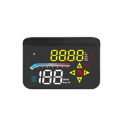 The Latest Gradient Color Display HUD Car Diagnostic Tool M17 Head-up Display Obd2+gps System