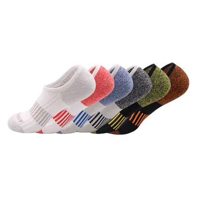Low MOQ Wholesale Custom Men Athletic No Show Socks OEM Design Running Sports Low Cut Socks