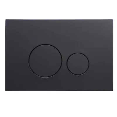Abs Black Cistern Flush Button Flush Plate Toilet Flush Plate Concealed Cistern Push Button