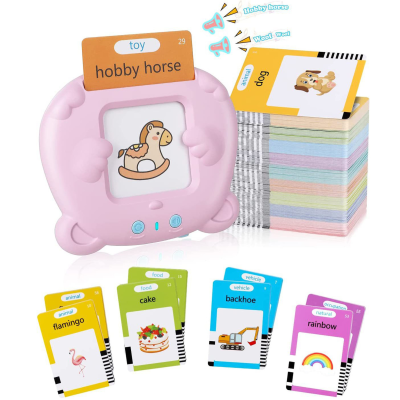 Wholesale Children Talking Card English French Spanish Arabic German 112 Reading Cards Educational Learning Machine
