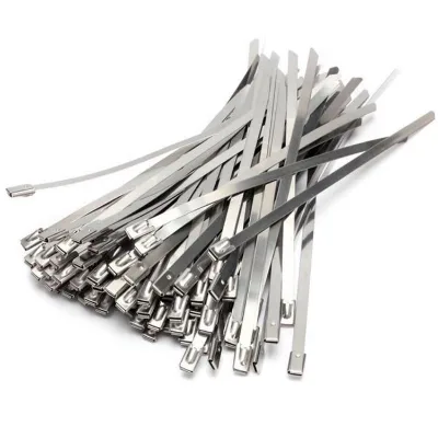 Strong Stainless Steel Bundle Grade Metal Cable Ties Zip Tie Wraps