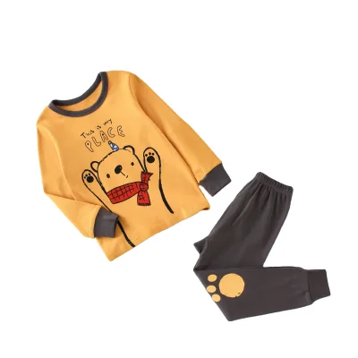 Customize Kids Pajamas Set Winter Cotton Sleepwear for Kids