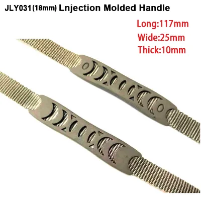 Customized Luggage Accessories Handle Weaving Black Plastic Buckle with Safety & Security Features for Suitcase and Backpack