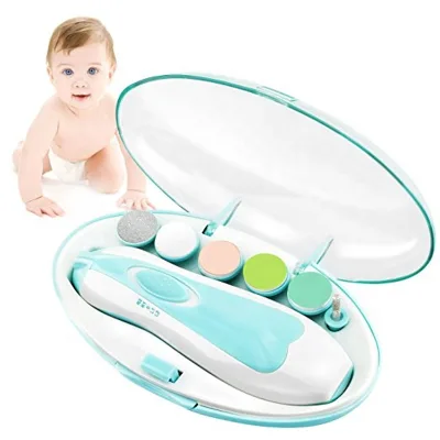 Safe Electric Nail Clipper Cutter Baby Nail Trimmer Manicure Pedicure Clipper Cutter Scissors Kids Infant Nail Care