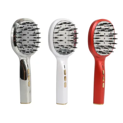 Technology Vibration Scalp Massage Brush Negative Spray Hair Growth Electric Steam Hair Massage Comb