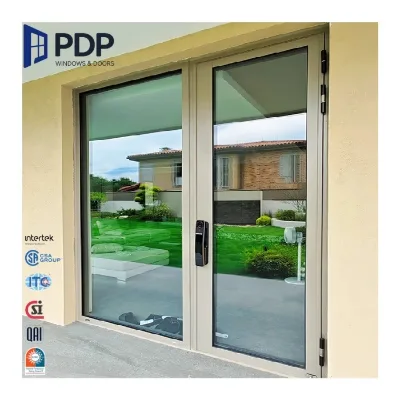 PDP Factory Directly Minimalist Narrow Frame Interior Soundproof Glass Casement Door