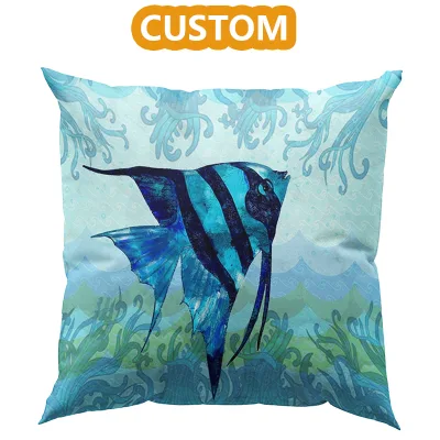 High Quality Customized Logo Outdoor Luxury Decorative Embroidered Sunflower Polyester Personalized Pillows Cushions Case