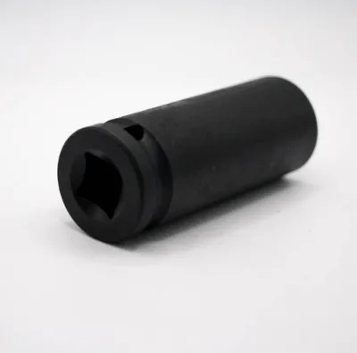 3/4 Inch Heavy Duty Impact Socket Sleeve 6 Point Deep Socket for Industrial Tools and Machinery Repair