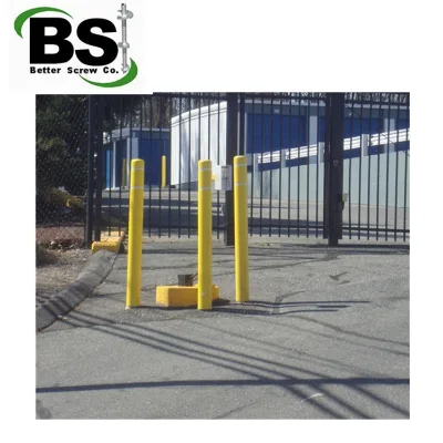 Popular in Ground High Security Steel Bollards for Street &Parking