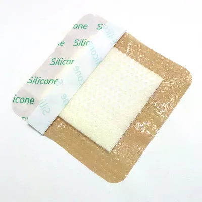 Wound Management Waterproof Self-adhesive with Border  Foam Dressing