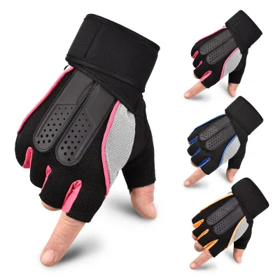 Customized Cheap Cycling Gloves Palm Pads Shock and Abrasion Resistant Cycling Gloves