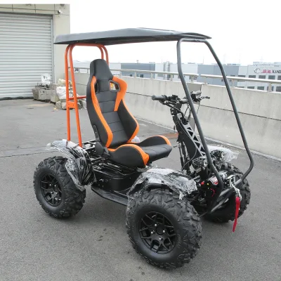 Off Road Mobility Scooter 6000W 4WD Electric Scooter with Canopy Cover Long Range Battery 55-125km Factory Direct