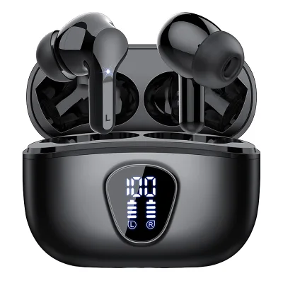 High Quality New Gaming TWS Wireless Earbuds for ENC Noise Cancellation IPX7 Waterproof Type-C Charging Low Latency