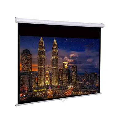 Manual Projection Screens Professional Projector Screen Matte White 70 Inch 16:9 Format With Good Price