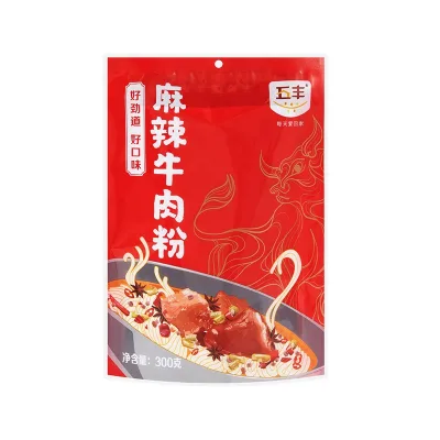 New Product Mala Beef Spicy Rice Vermicelli Cooked and Dried Styles Packaged in a Bag