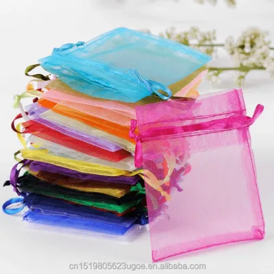 Drawstring Gift Storage Bag Cosmetic Packaging for Beauty Sponge Mushroom Head Puff Jewelry Packaging Bags